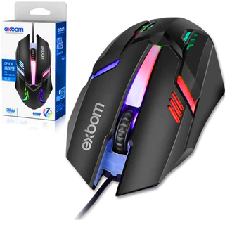 Mouse Gamer 4D Fighter FPS RGB ARGB Alto desempenho