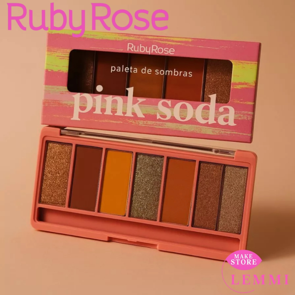 Paleta de Sombras Bebidas Ruby Rose - Todas as Cores
