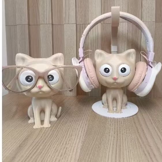 Gatinhos Fofos – Suporte para Óculos e Fone de Ouvido – Setup Criativo — imagem 4