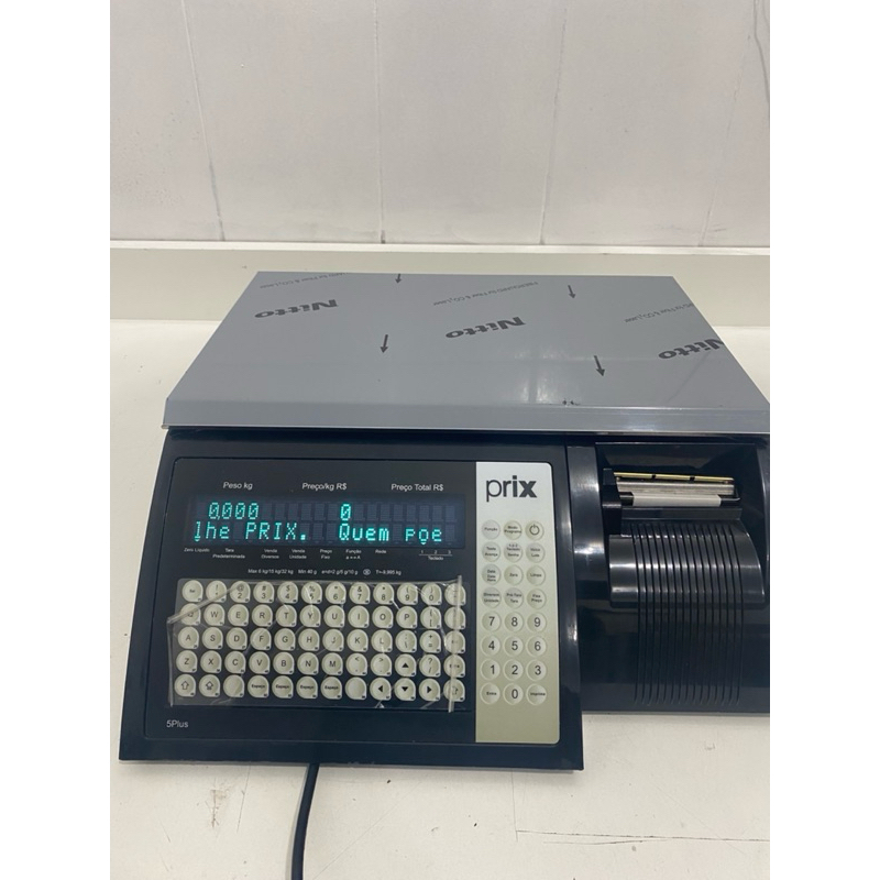 Balança Etiquetadora Prix 5 Plus 6/15/32kg Wi-fi Toledo