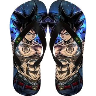 Chinelo masculino do Dragon Ball infantil e adulto personalizado envio imediato