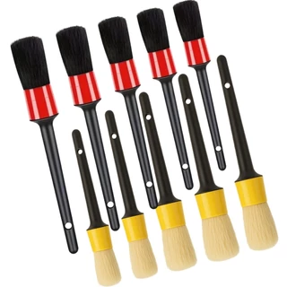 Kit 5 Pinceis Para Detalhamento Automotivo Karbox Externo Interno Limpeza Completa Geral Escolha Seu Modelo Oferta