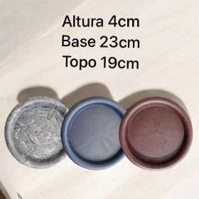Prato para Vaso de Planta – Coletor de Água – Base de Apoio para Vasos Decorativos e Jardins