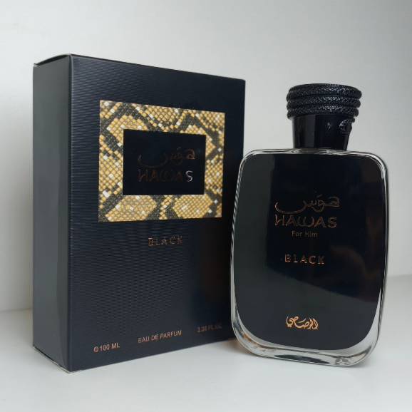 Perfume Rasasi Hawas Black Importado100ML