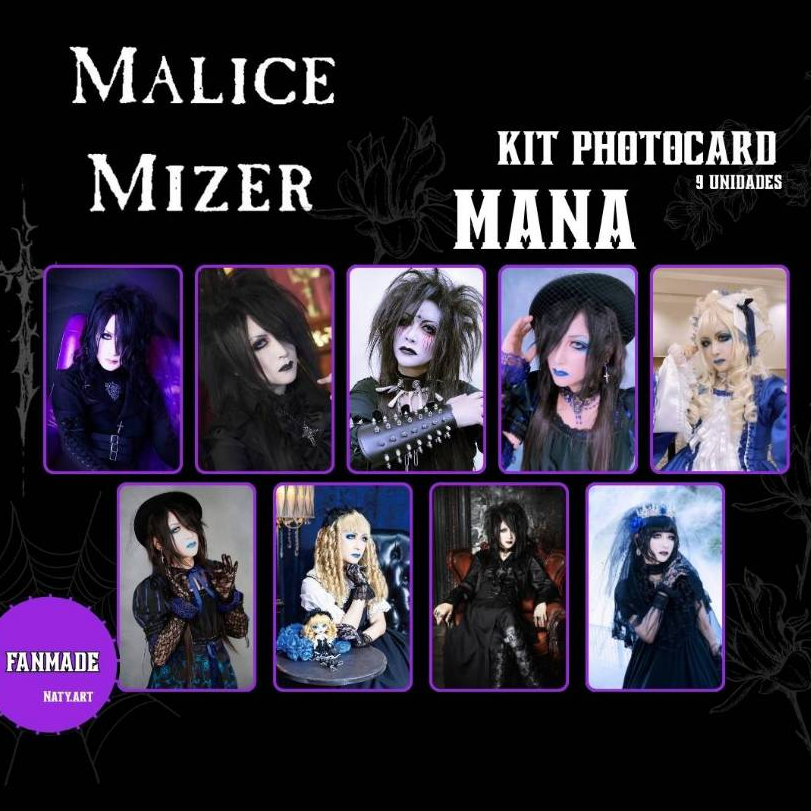 Photocard Visual Kei - Malice Mizer/Moi Dix Mois - (FANMADE