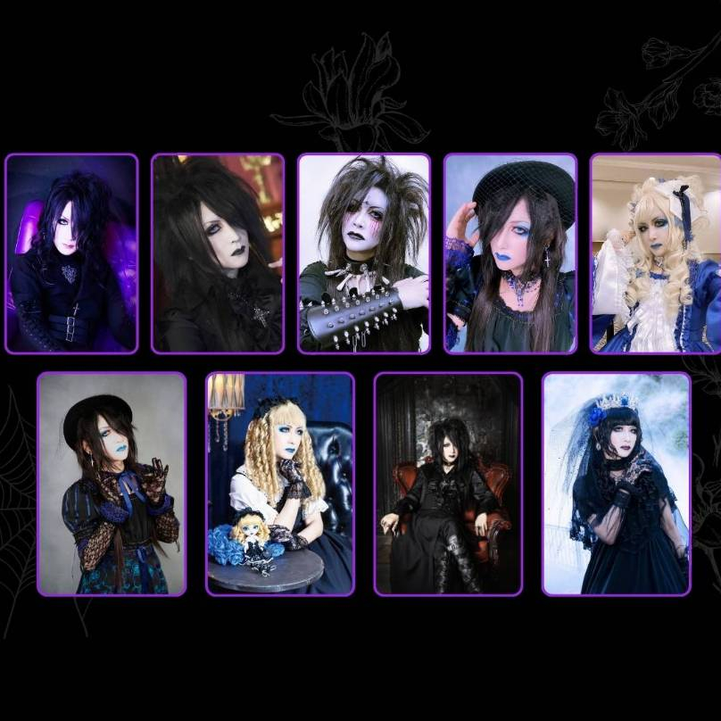 マナ様オーダーページ Photocard Visual Kei - Malice Mizer/Moi Dix Mois - (FANMADE