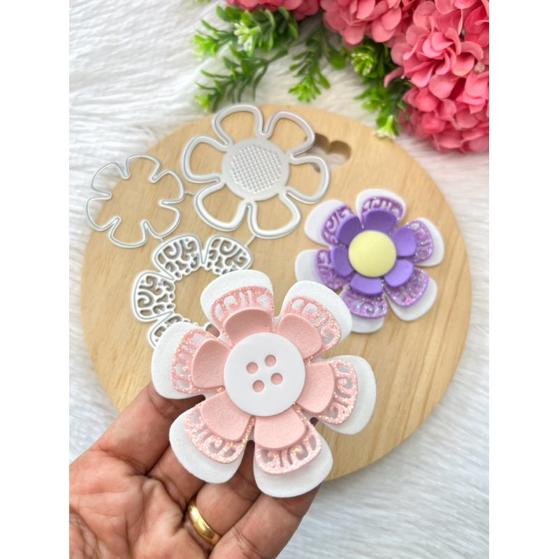Faca Corte Scrapbook Flor 6 Pétalas | Shopee Brasil