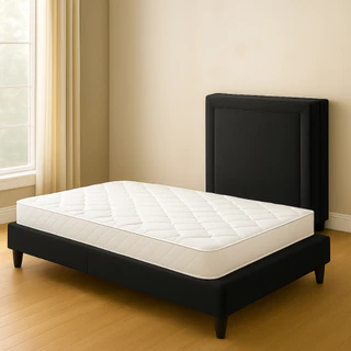 Base Cama Box Colchão Solteiro Fácil De Montar Reforçado Desmontável 88x188cm