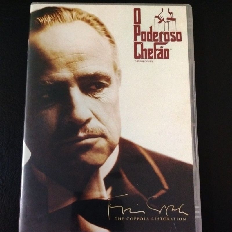 DVD O Poderoso Chefão / Francis Ford Coppola / Marlon Brando | Shopee ...