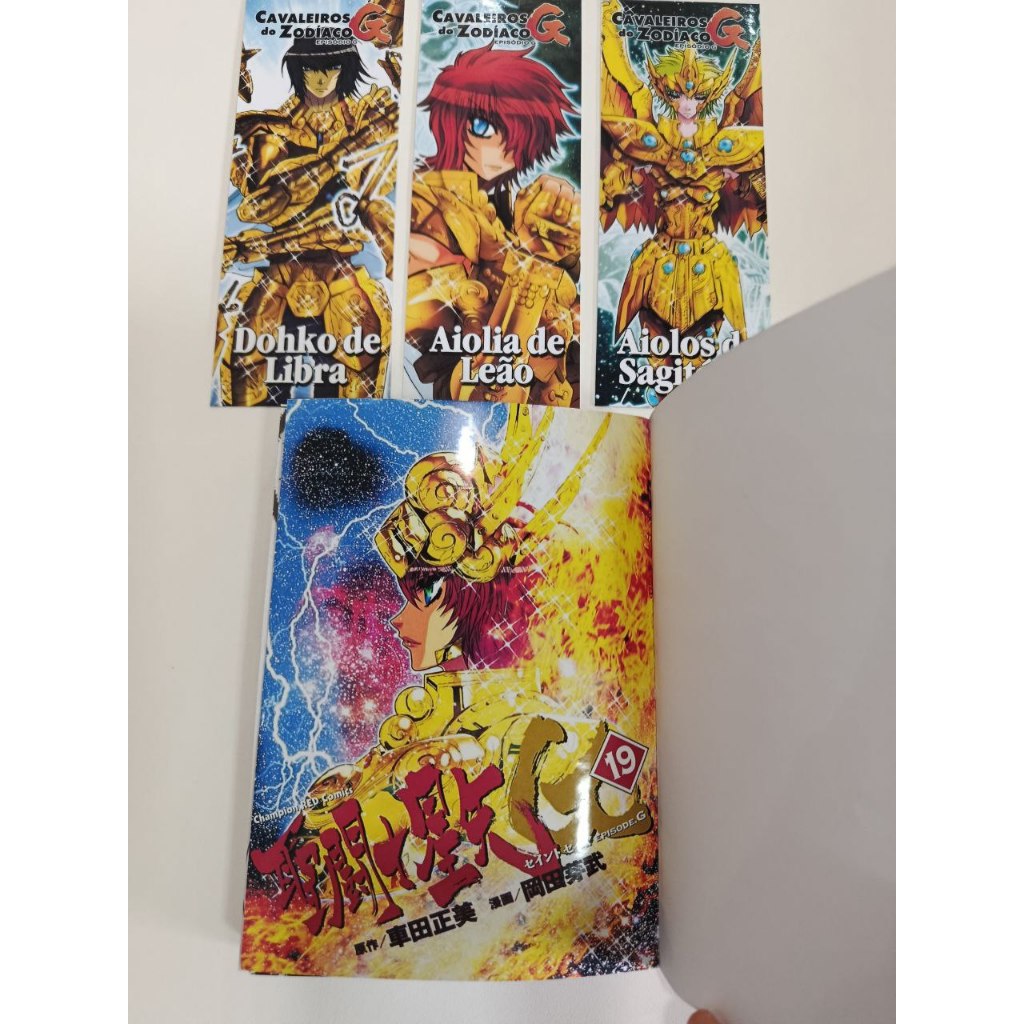 Mangá Artesanal Cavaleiros do Zodiaco Episodio G Volume 19 em