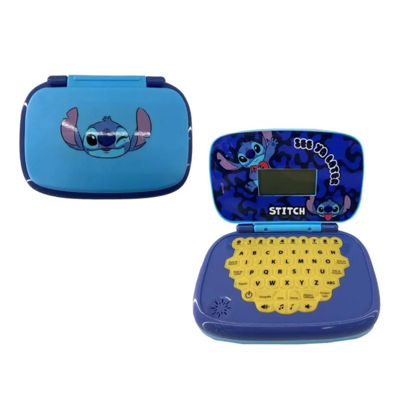 Laptop Infantil Educativo Disney Stitch Bilíngue - Candide | Shopee Brasil