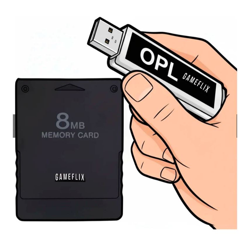 OPL KIT MEMORY CARD + PENDRIVE 64GB | Shopee Brasil