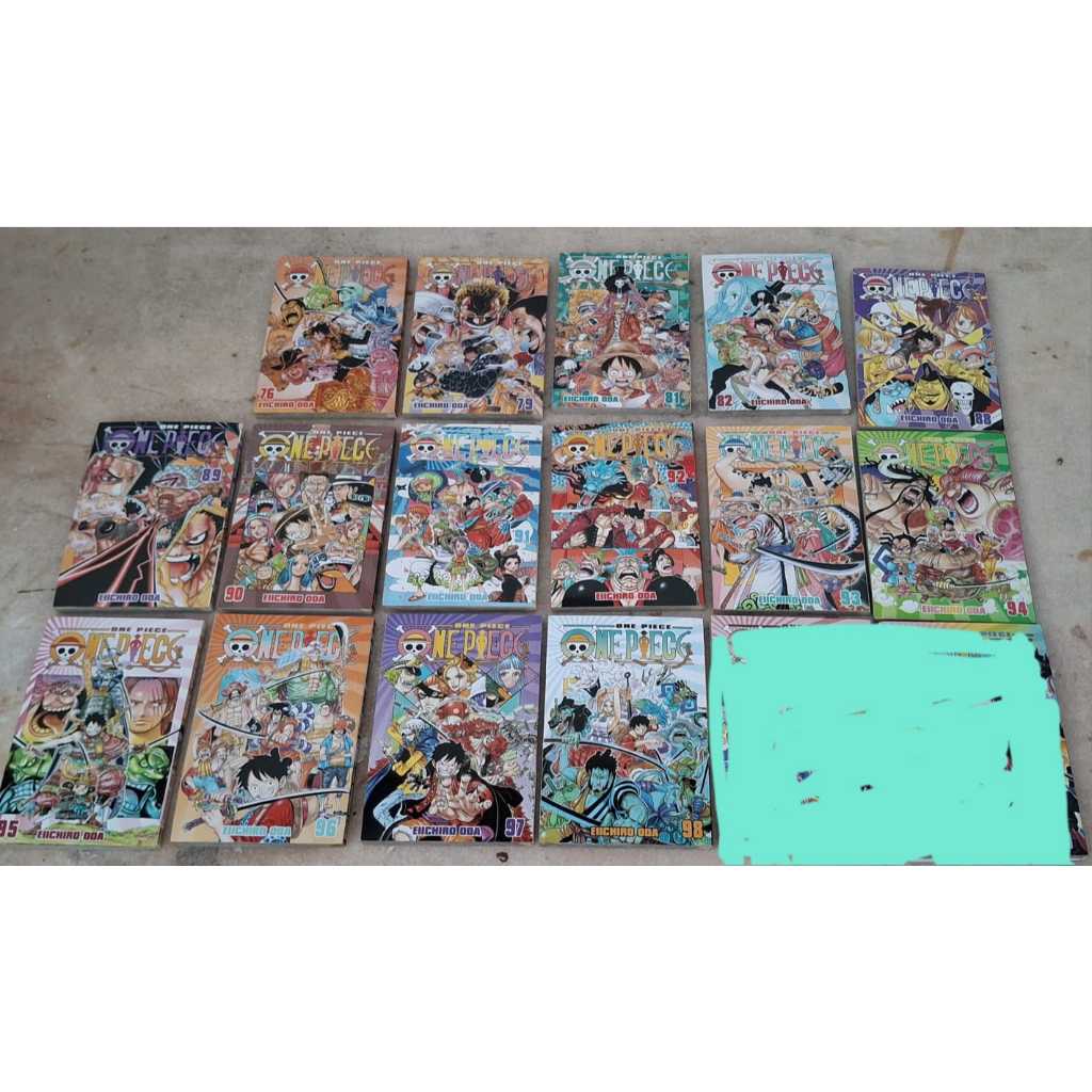 Mangá One Piece volumes variados