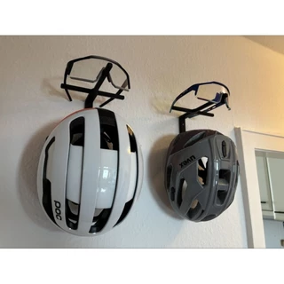 Suporte de Parede para Capacete e Óculos Bicicleta Moto Organizador 3D