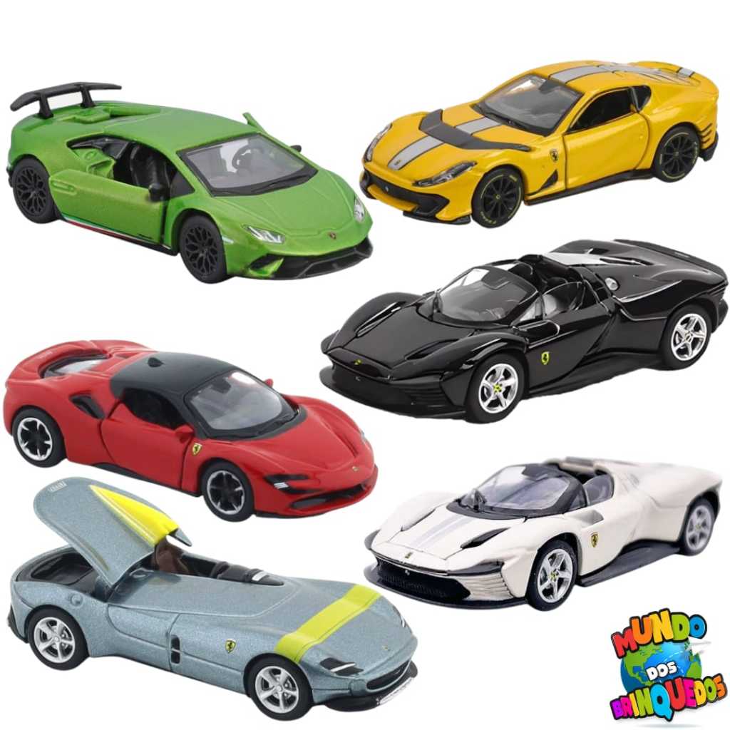 Miniaturas Maisto Speed Icons 1:64 Vários Modelos Ferrari Porsche