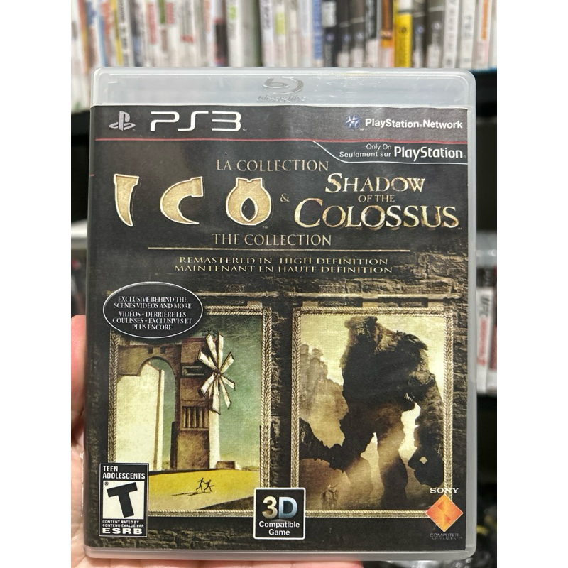 Ico e Shadow of The Colossus PS3 (capa reimpressa) | Shopee Brasil