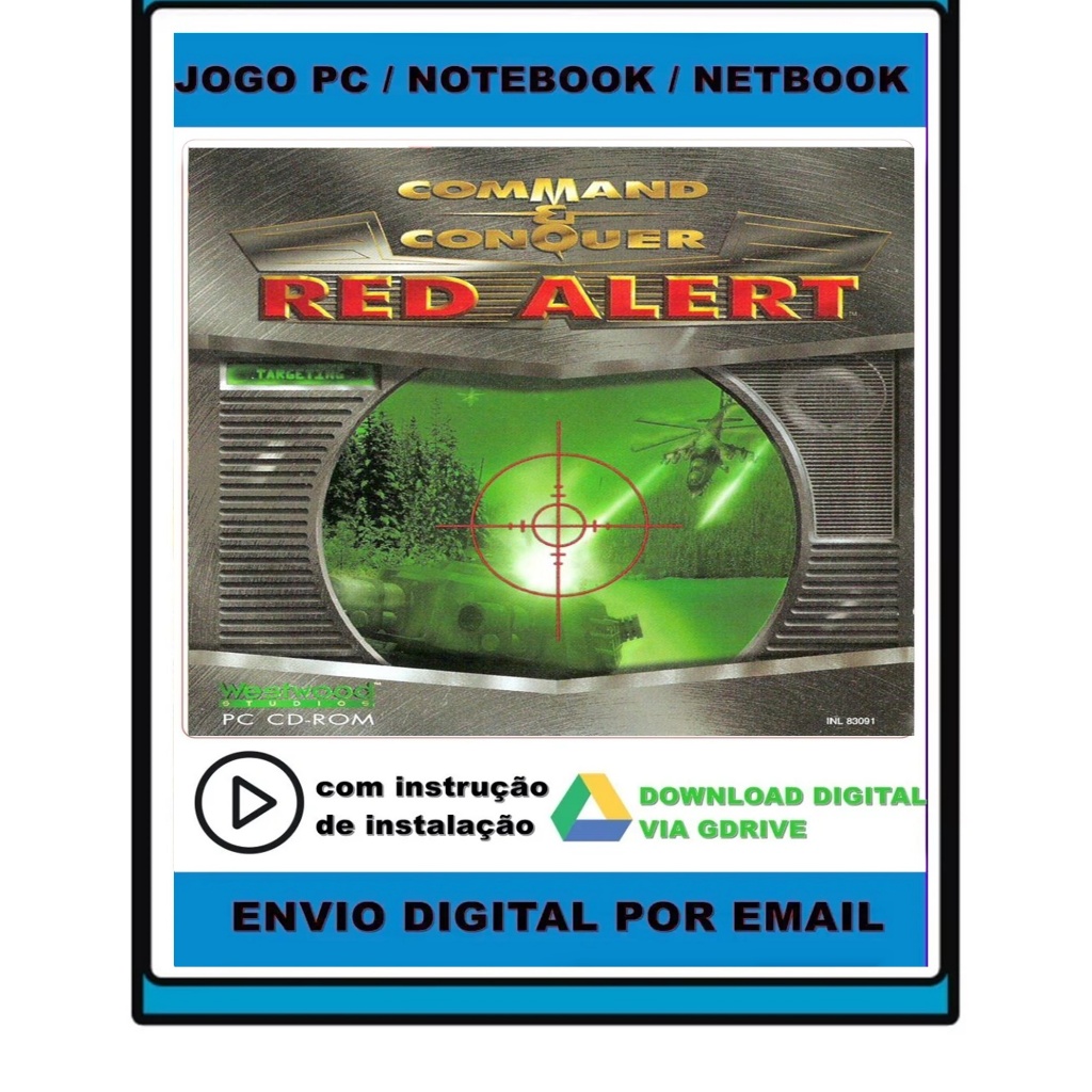 Command & Conquer Red Alert - Pc | Shopee Brasil