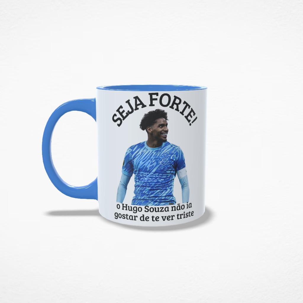 CANECA SEJA FORTE HUGO SOUZA | Shopee Brasil