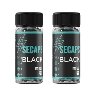 Secaps Black Original Cápsulas Suplemento Natural Promoção Loja Oficial