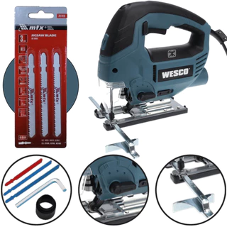 Serra Tico-tico Velocidade Variavel C/ Led 850w Ws3772 Wesco em Oferta na Shopee