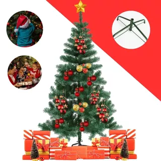 Arvore De Natal Pinheiro Cheia Tradicional Luxo Premium 2,10 CM 600galhos