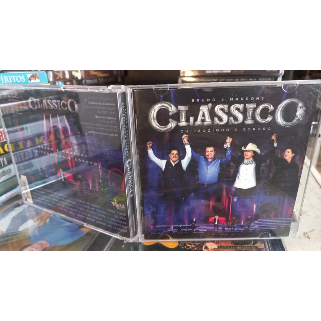Cd Bruno e Marrone Chitãozinho & xororó - Clássico -2016