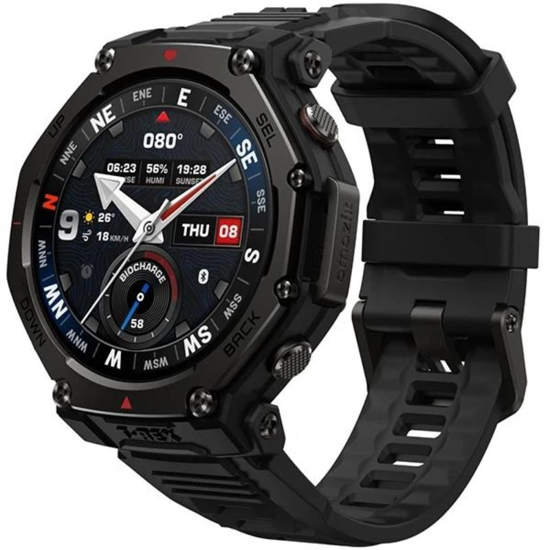 Amazfit T-Rex 3 pro A2444 com GPS Wi-fi Tactical Black Lançamento 2025
