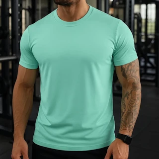 Camisa Treino Lisa Dry Fit Academia Camiseta Esportiva Leve Proteção UV