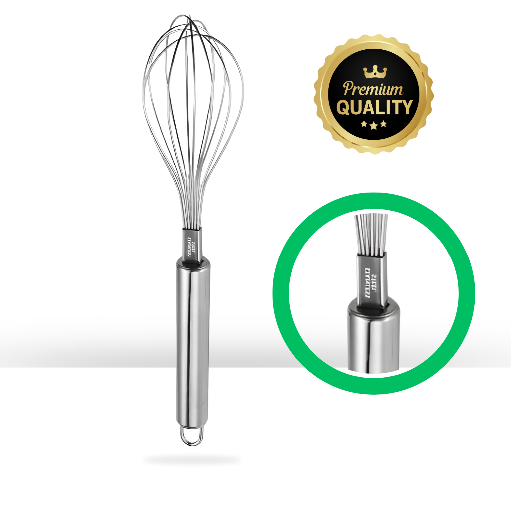 Fuê Inox com Cabo Reforçado | Inox 29cm Ergonômico Manual