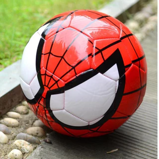 Bola Infantil Homem-Aranha de Couro Sintético | Ideal para Futebol, Vôlei e Lazer 🕸️