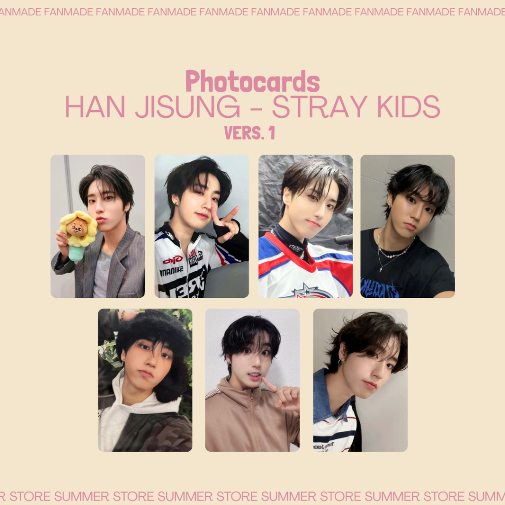 Photocards Han Jisung - STRAY KIDS | Shopee Brasil