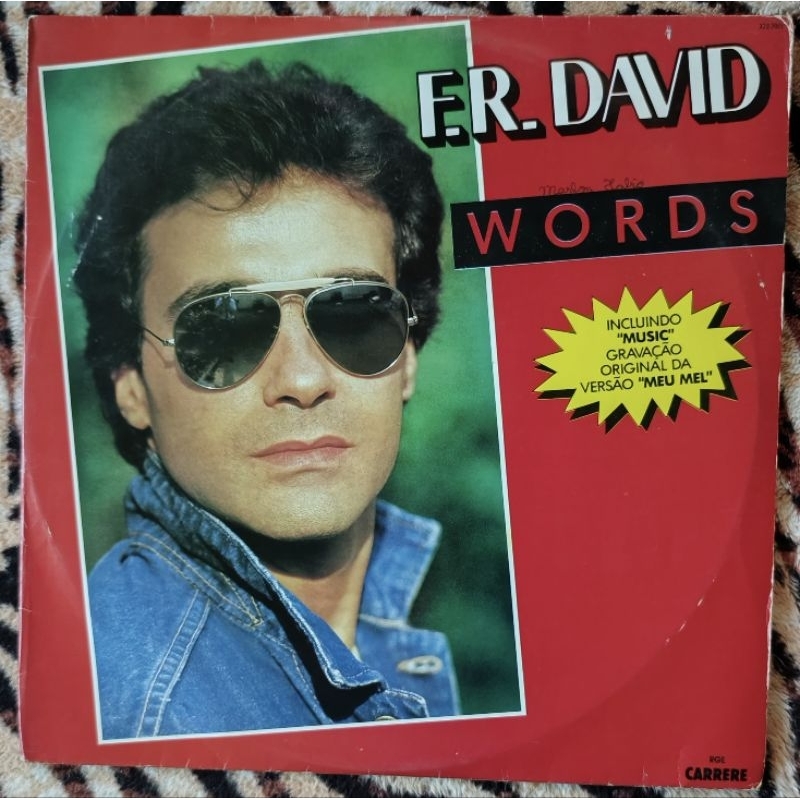 LP F.R. David - Words | Shopee Brasil