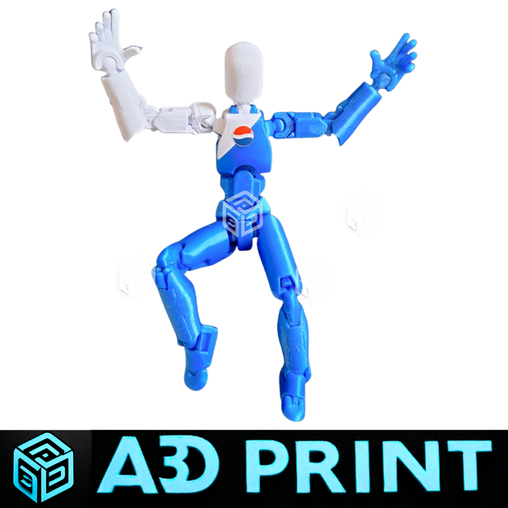 Pepsiman Pepsi - Dummy 13 Totalmente Articulado Boneco Brinquedo