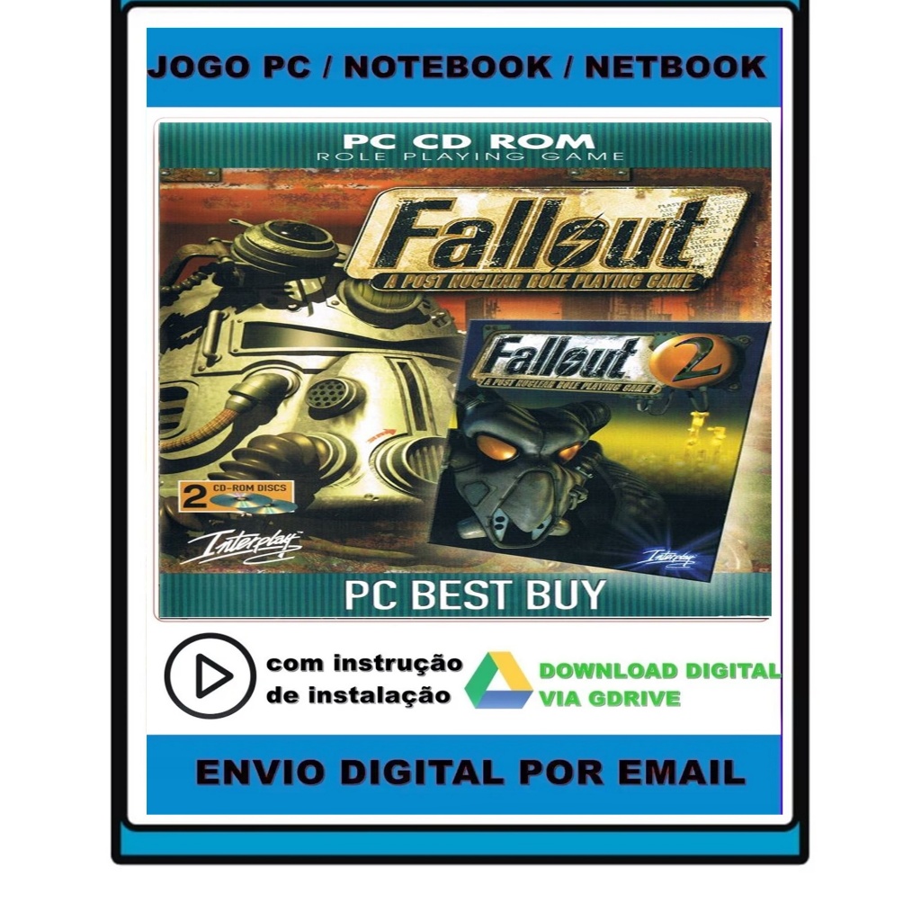 Fallout + Fallout 2 - Pc | Shopee Brasil