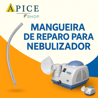 Mangueira de Reparo para Nebulizador Omron e Inalar – Compatível, Resistência e Fácil Instalação