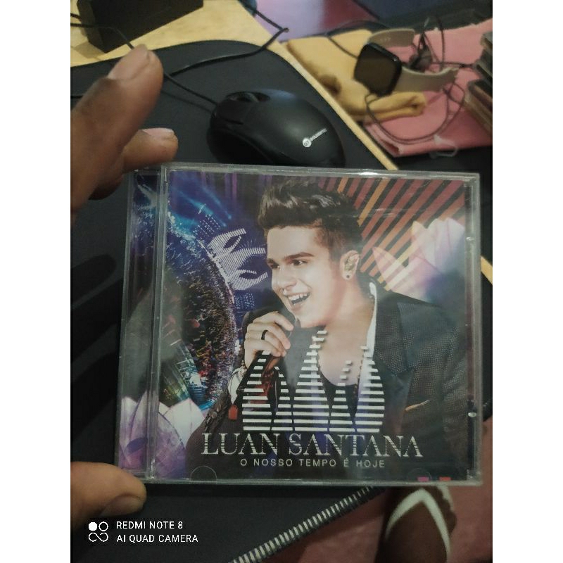 CD Luan Santana - O Nosso Tempo e Hoje | Shopee Brasil