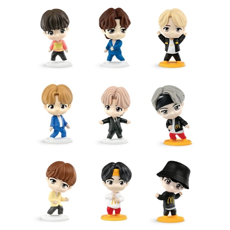 Bonecos BTS 21 Tiny Tan Mc Donald's | Shopee Brasil