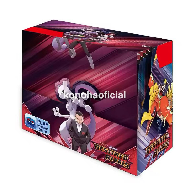 Booster Box 360 Cartas Pokémon TCG Scarlet Violet Destined Rivals