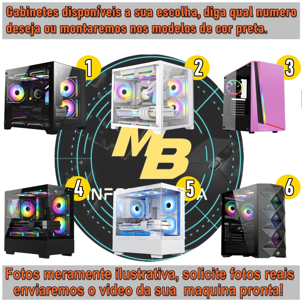 CPU Gamer completo Ryzen 7 5700X Extreme 2 + RTX 3060 12GB + 64GB