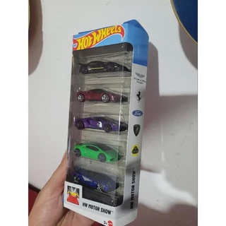Pack c/5 Hot Wheels Motor Show