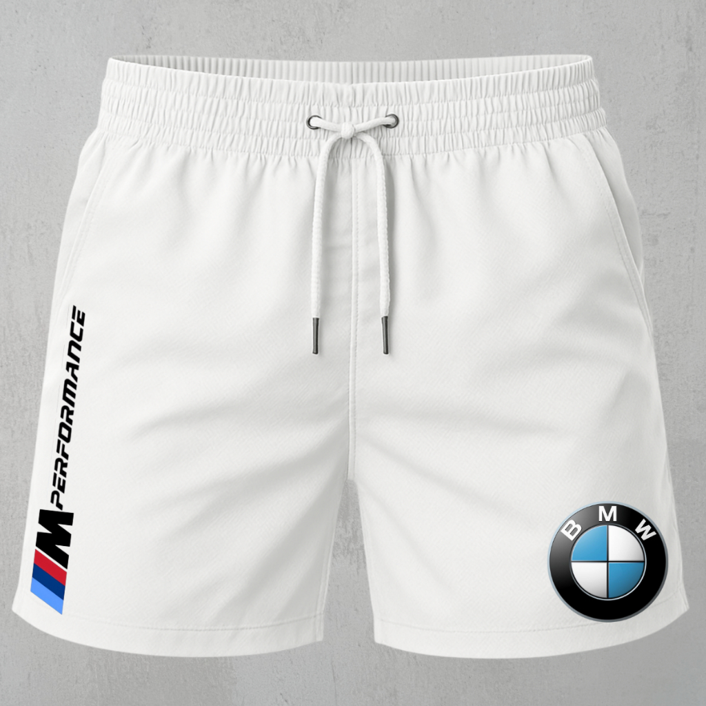 Short Bermuda Tactel Mauricinho Estilo Premium BMW M Performance Esportivo