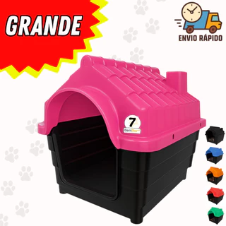 Casinha Cachorro Plástica Desmontável N7 Grande Porte Grande