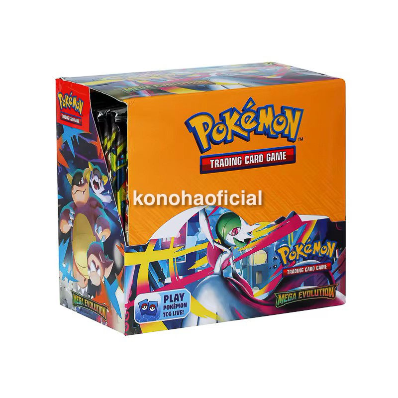 324 Pcs Booster Box Cartas Pokmon TCG Espada e Escudo Fusion Strike Booster  Display 36 Pacotes Colecionveis | Shopee Brasil