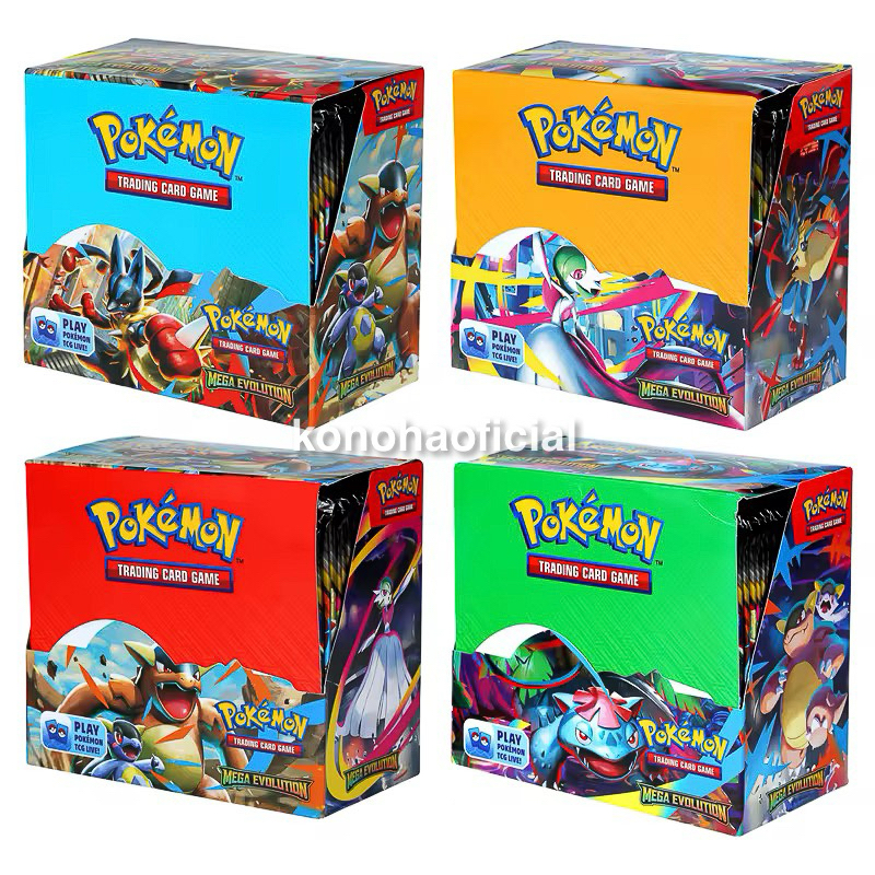 324 Pcs Booster Box Cartas Pokmon TCG Espada e Escudo Fusion Strike Booster  Display 36 Pacotes Colecionveis | Shopee Brasil