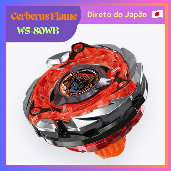 BEYBLADE Direto do Japão Original Beyblade X CX-08 Cerberus 5-80WB
