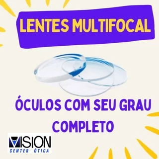 Par Lentes de Grau óculos Multifocal Progressiva Miopia Hipermetropia Astigmatismo.