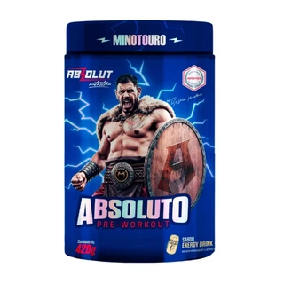 Pré-treino Absoluto | Minotouro 420g 1000mg de Glicerol Absolut Nutrition