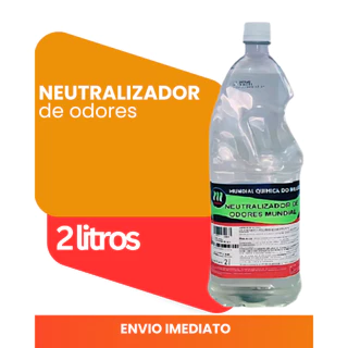 Neutralizador de Odores Mundial Química 2 litros - Elimina Odores Pet, Sofás, Carros, Armários, Sofá em Oferta na Shopee