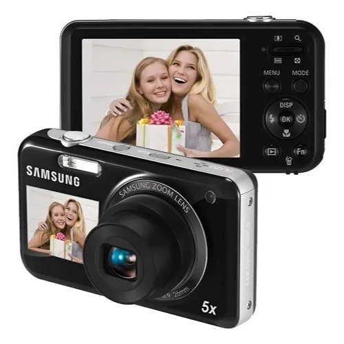 CAMERA DIGITAL SAMSUNG PL120 14.2 MP NA CX COM TODOS ACESSÓRIOS