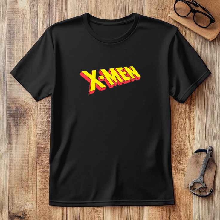 Camiseta 100% Algodão Estampado X-Men T-Shirt Masculina Geek